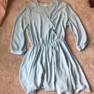 Light blue dress great for formal recruitment!